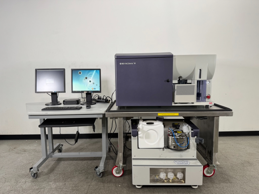 Image of BD FACSAria III Cell Sorter w/ Fluidics Cart